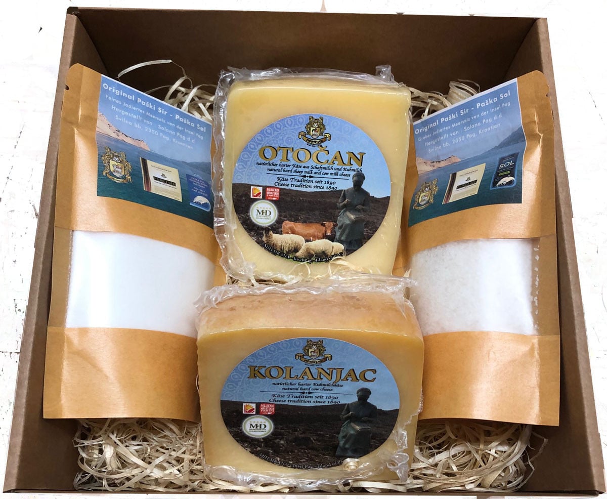 geschenkbox hartkäse und meerssalz
