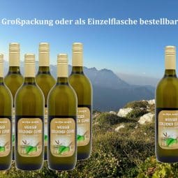 Alpen Adria Weißer Goldener Cuvée – 6 x 1 Liter Großpackung | Nachhaltiger Weißwein aus Österreich