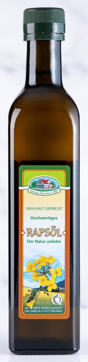 kaltgepresstes rapsöl