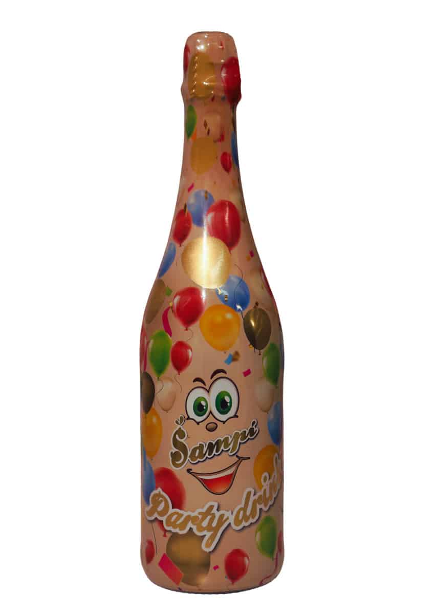 Alkoholfreier Kindersekt mit Apfelgeschmack 0,75 lt